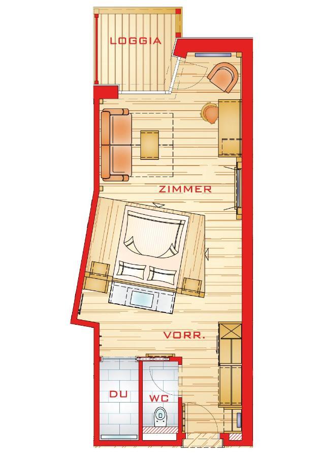 Hotel Gambswirt Тамсвег Стая снимка